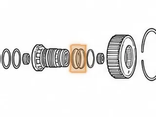 Ring, ZF5HP18 "D" Clutch (2.385"OD)(.086"Thick)(Rubber) 1992-99 — Part # 179173A