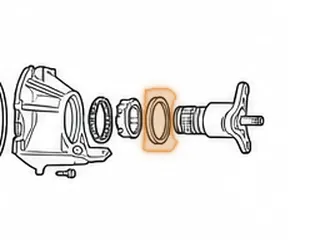Seal, ZF5HP18 Extension Housing (.308"Thick)(2.683"OD)(2.025"ID) 1992-99 — Part # 175074BA