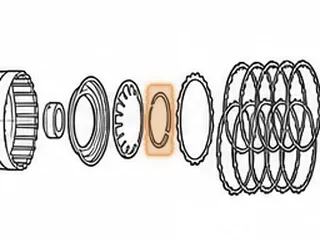 Clip Set, ZF5HP18 "F" Clutch Return (.180"Thick)(2 Pieces) 1992-99 — Part # 175981A