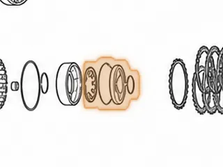 Spring, ZF5HP19/FL/FLA 4th Clutch Return (.060” Thick) (8 Fingers) (3.550”OD) 1994-Up — Part # 175970A