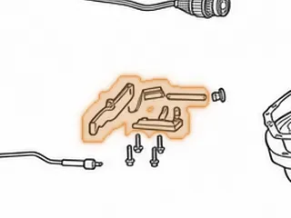 Park Pawl Assembly, ZF5HP19 (5 Pieces) 1997-Up — Part # 175995B