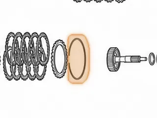 Snap Ring, ZF5HP19FL/FLA Holds 4th Clutch Pressure Plate In (Selective)(3.070”ID) 1994-Up — Part # 175861AA