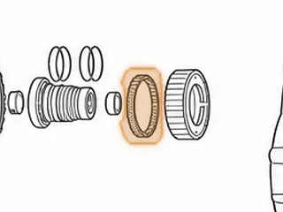Sprag, ZF5HP18 Low (34 Elements)(.505"Thick)(Plastic Cage) 1992-99 — Part # 175658A