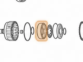 Piston, ZF5HP19/FL/FLA 4th Clutch (Aluminum) (Cast # 1056 471 061C) 1994-Up — Part # 175960A