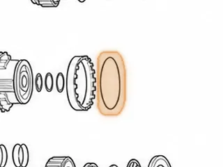 Spacer Ring, ZF5HP19FL/FLA Ring Gear To Intermediate Shaft (.079”Thick)(Early Models Only) — Part # 175695A