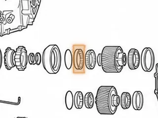 Cup Race, ZF5HP19FL/FLA Driven Gear (Both Sides) (LM503310) 1994-Up — Part # 175280A
