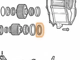 Seal, ZF5HP19FLA (AWD) Drive Gear (Rear) (2.642”OD) 1994-Up — Part # 175081AB