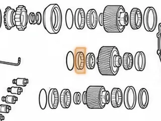 Cup Race, ZF5HP19FL/FLA Idler Gear (Both Sides) (LM48510) 1994-Up — Part # 175282A