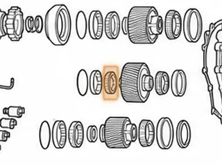 Cone Bearing, ZF5HP19FL/FLA Idler Gear (Both Sides) (LM48548) 1994-Up — Part # 175283A