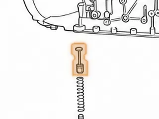 Tube, ZF5HP19 Flow Control Valve (1.850” Long)(.550”OD)(9 Slots, 3 Fingers) 1997-Up — Part # 175540-2B