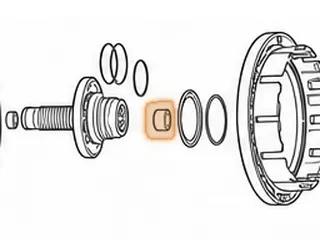 Bushing, ZF5HP19/FL/FLA Stator (Rear)(1.004”ID) 1994-Up — Part # 175037A