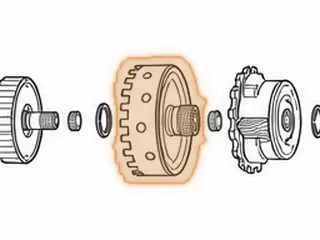 Shell, ZF5HP19 (34 Teeth, 1 Groove Sun Gear)(24 Drive Lugs)(Non-Ferrous Metal, Non-Magnetic)(Uses Hall Effect Sensor)… — Part # 175624B