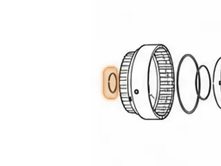 Snap Ring, ZF5HP19/FL/FLA Holds Forward Drum To 4th Drum (.058” Thick)(1.700”OD) (With 2 Eyelets) 1994-Up — Part # 175881A