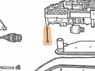 Bolt Set, ZF5HP19FL/FLA Holds Valve Body To Case (16 Pieces) 1994-Up — Part # 175782AK