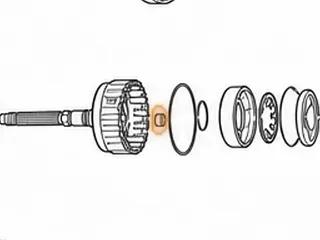 Bushing, ZF5HP18 "E" Clutch Drum & Intermediate Shaft (.475"ID) 1992-99 — Part # 175038A