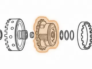 Planet, ZF5HP19 Output (Uses A 34 Teeth Sun Gear)(16 Lugs On Outer Diameter)(6 Gear With 1 Groove On Each) 1997-Up — Part # 175584B