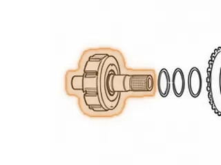Planet, ZF5HP19FLA (AWD) Overdrive (10 3/4” Long)(1 Groove On Each Gear) 1994-Up — Part # 175580AB