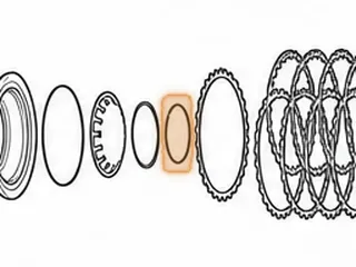 Snap Ring, ZF5HP24 (BMW) Holds B clutch Retainer In Drum (.095” Thick) (3.381”OD) 1995-Up — Part # 185893B