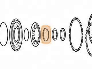 Retainer, ZF5HP24 (BMW) E Clutch Return Spring (C Clip) 1995-Up (2 Per Pack) — Part # 185982B