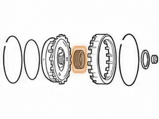 Sun Gear, ZF5HP24 (BMW) Forward Planet (36 Teeth, 1 Groove) .750” Thick (2.332”OD) 1995-Up — Part # 185612B
