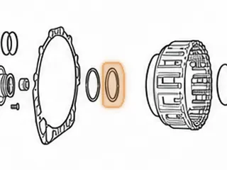 Bearing, ZF5HP24/ZF4HP24A Stator Tube To B Clutch Drum (.149” Thick) 2.941”OD (2.285”ID) 1995-Up — Part # 185211B