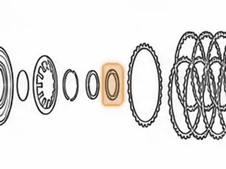 Race, ZF5HP24/ZF5HP24A D & E Clutch To Forward Planet (.078” Thick) 2.836”OD (1.655”ID) 1995-Up — Part # 185244B