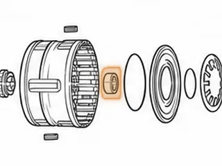 Bushing, ZF5HP24 (BMW) D & E Clutch Drum (Rear) .320” Wide (2.000”OD) (1.780”ID) (Babbit) 1995-Up — Part # 185044B