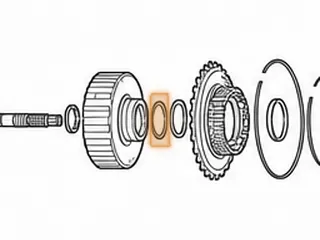 Race, ZF5HP24 (BMW) B Clutch Hub To C Clutch Hub (2.353”OD) (1.745”ID) 1995-Up — Part # 185235B