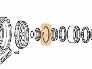 Snap Ring, ZF5HP24 (BMW) Holds #270 Extension Housing (.120” Thick) 3.620”OD (With 2 Eyelets) 1995-Up — Part # 185897B