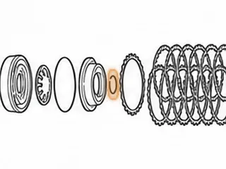 Snap Ring, ZF5HP24 (BMW) Holds A Clutch Retainer In (.097” Thick) (1.630”OD) 1995-Up — Part # 185877B