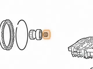 Bushing, ZF5HP24 (BMW) Output Planet (Front) .785”OD (.675”ID) Brass With Oil Pockets 1995-Up — Part # 185058B