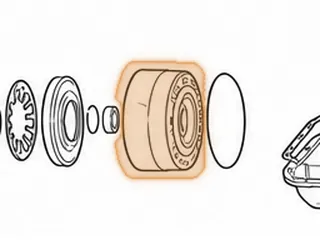 Drum, ZF5HP24/ZF5HP24A (F Clutch)(Aluminum) 6 Clutch (2.851” Thick) 6 3/8”OD 1994-Up — Part # 185551B