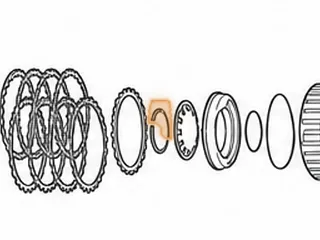 Retainer, ZF5HP24 (BMW) C Clutch Return Spring (C Clip) 1995-Up (2 Per Pack)… — Part # 185980B