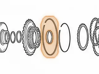Snap Ring, ZF5HP24 (BMW) Holds Hub # 570 To B Clutch Drum (.101” Thick) (7 7/16”OD) 1995-Up — Part # 185885B