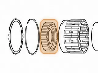 Hub, ZF5HP24 (BMW) E Clutch (Aluminum) 30 Clutch Splines (1.260” Thick) (2.688”ID) 1995-Up — Part # 185642B