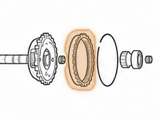 Ring Gear, ZF5HP24 (BMW) Output Planet (90 Teeth) 24 Outer Lugs (.878” Thick) 1995-Up — Part # 185594B