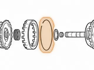 Snap Ring, ZF5HP24 (BMW) Holds Overdrive Planet Ring Gear To Forward Planet Ring Gear Shell (.077” Thick) (6 5/8”OD)… — Part # 185889B