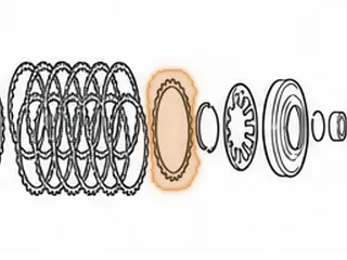 Steel, ZF5HP24 (BMW) F Clutch (.032”) 24 Teeth (4.705”ID) Waved 1995-Up — Part # 185123B