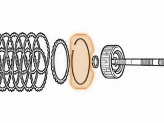 Snap Ring, ZF5HP24 (BMW) (1.80mm) Holds A Clutch Pressure Plate In 1995-Up — Part # 185876BA