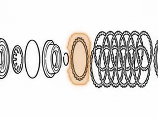 Steel, ZF5HP24 (BMW) A Clutch (.043” Thick) 24 Teeth (4.210”ID) Waved 1995-Up… — Part # 185129B