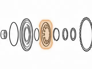 Spring, ZF5HP24 (BMW) E Clutch Return (.069” Thick) 5.290”OD (12 Fingers) 1995-Up — Part # 185972B