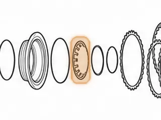 Spring, ZF5HP24 (BMW) B Clutch Return (.057” Thick) 4.823”OD (16 Fingers) 1995-Up — Part # 185976B