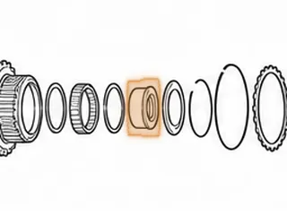 Inner Race, ZF5HP24 (BMW) 1st Gear Freewheel (1.250” Thick) 2.845”OD (Splined ID) 1995-Up — Part # 185660B
