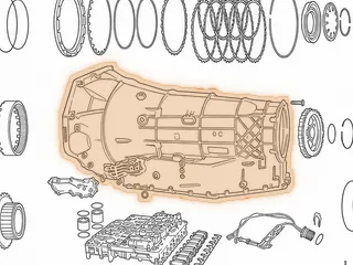 Case, ZF5HP30 (Starter At 3:00) 7 3/4” Top Bolts (28 1/4” Long) 1993-Up — Part # 159760A