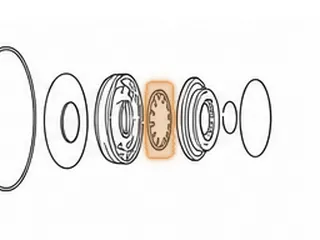 Spring, ZF5HP30 Forward Clutch Return (12 Fingers) 1993-Up (.063” Thick) (3.915”OD) — Part # 159974A