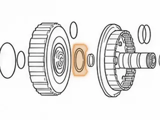 Bearing W/Races, ZF5HP30 4th Clutch Drum To Direct Clutch Hub 1993-Up (.155” Thick) 2.922”OD (2.088”ID) Also Fits… — Part # 159214A