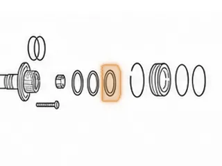 Race, ZF5HP30 Stator Tube To Forward/Reverse Drum (Rear) 1993-Up (Cupped) 1.928”OD (1.065”ID) — Part # 159212A