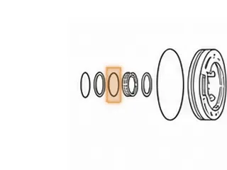 Waved Spacer, ZF5HP30 Front Seal To Caged Needle Bearing 1993-Up (.060” Thick) (2.045”OD) — Part # 159699A