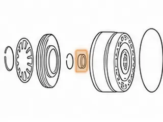 Caged Needle Bearing, ZF5HP30 Presses In Overdrive Direct Drum (Cast # HK 3512) 1.655”OD (.467” Thick) 1993-Up — Part # 159219A