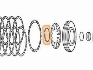 Retainer, ZF5HP30 Overdrive Clutch Return Spring (2 Pieces) 1993-Up — Part # 159981A